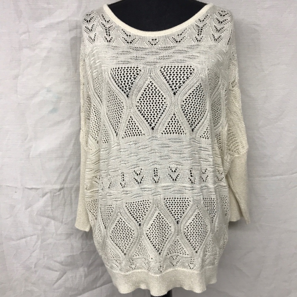 New York & Co Slouchy Dolman sweater - L